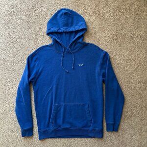 Hollister Sweatshirt Mens Medium Hoodie Pullover Blue Long Sleeve